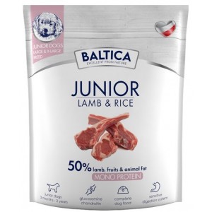 BALTICA NUTRACEUTIC Hypoallergenic Junior Lamb and Rice dla szczeniąt ras dużych