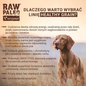 RAW PALEO Healthy Grain Chicken and Barley Adult