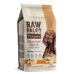 RAW PALEO Healthy Grain Chicken and Barley Adult 2kg PROMO Krótki termin