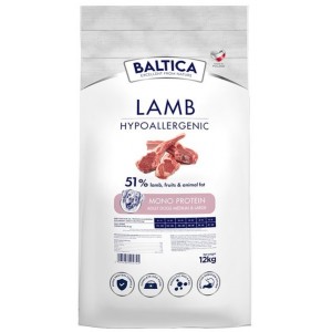 BALTICA NUTRACEUTIC Hypoallergenic Lamb and Rice dla psów ras średnich