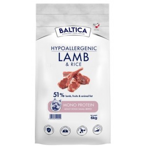 BALTICA NUTRACEUTIC Hypoallergenic Lamb and Rice dla psów ras małych