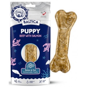 BALTICA EXCELLENT Bone Snack Puppy Beff and Salmon 1 szt.