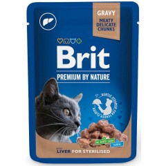 BRIT PREMIUM CAT Wątróbka dla kotów wysterylizowanych 100g