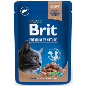 BRIT PREMIUM CAT WĄTRÓBKA dla kotów wysterylizowanych - 100g