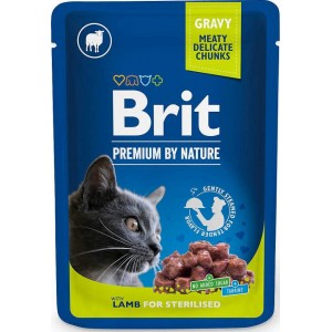 BRIT PREMIUM CAT JAGNIĘCINA dla kotów wysterylizowanych -100g