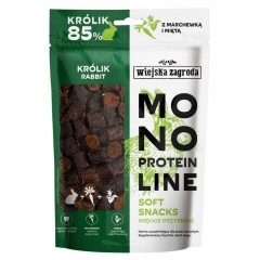 WIEJSKA ZAGRODA PIES Przysmak Monoproteinowy Soft Snacks Królik 115g