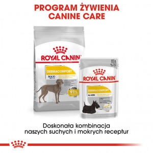 ROYAL CANIN Maxi Dermacomfort karma sucha dla psów dorosłych, ras dużych, o wrażliwej skórze, skłonnej do podrażnień