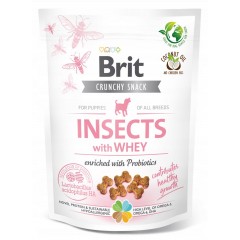 BRIT CARE DOG CRUNCHY SNACK PUPPY Insects with Whey 200g