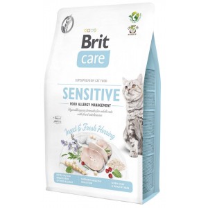 BRIT CARE Cat Grain-Free Sensitive Insect and Fresh Herring 