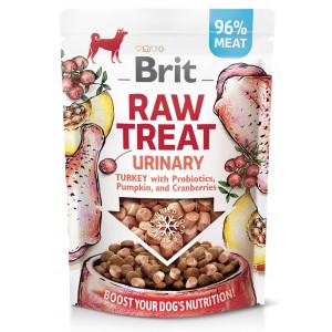 BRIT Raw Treat Urinary Turkey with Probiotics, Pumpkin and Cranberries 40g