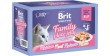 BRIT PREMIUM CAT Family Plate Box Jelly saszetki z galaretką (12x 85g)