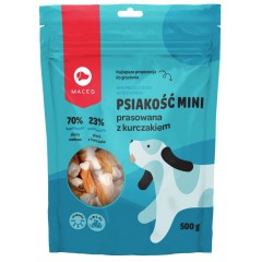 MACED Psiakość Mini Prasowana z Kurczakiem 500g