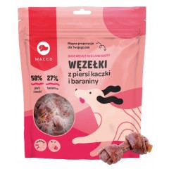 MACED Węzełki z Piersi Kaczki i Baraniny 500g