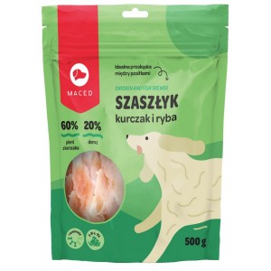 MACED Szaszłyk kurczak z rybą 500g