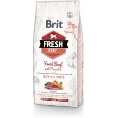 BRIT FRESH Beef and Pumpkin Puppy Large Growth and Joints 2,5kg PROMO Krótki termin