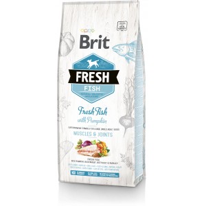 BRIT FRESH Fish & Pumpkin Adult Large Muscles & Joints