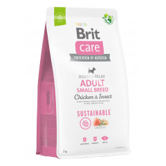 BRIT CARE Dog Sustainable Adult Small Chicken & Insect