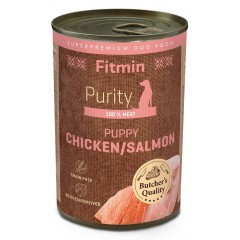 FITMIN Dog Purity Tin Puppy Chicken / Salmon 400g