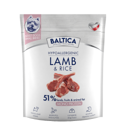 BALTICA NUTRACEUTIC Hypoallergenic Lamb and Rice dla psów ras małych