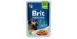 BRIT PREMIUM CAT Sterilised Duck fillets in gravy 85g (saszetka)