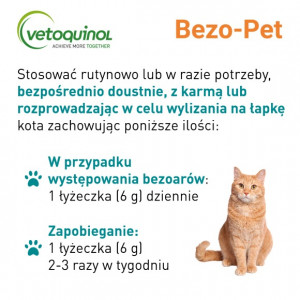 VETOQUINOL Bezo-Pet - Pasta odkłaczająca 120g