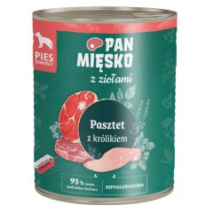 PAN MIĘSKO z ziołami - pasztet z królikiem 800g