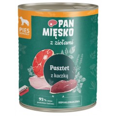 PAN MIĘSKO z ziołami - pasztet z kaczką 800g