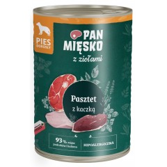 PAN MIĘSKO z ziołami - pasztet z kaczką 400g