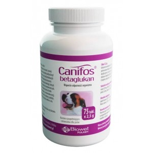 BIOWET Canifos Betaglukan 75 tab.