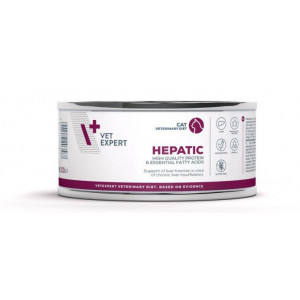 VETEXPERT 4T Vet. Diet Cat Hepatic 100g (puszka)