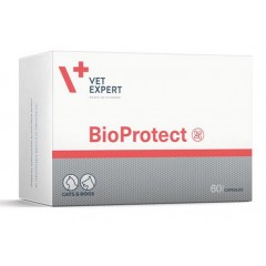 VETEXPERT BioProtect - Zaburzenia przewodu pokarmowego 60 kaps.