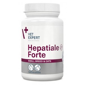 VETEXPERT Hepatiale Forte Small breed and cats 40 kaps.