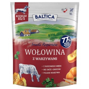 BALTICA Smaki Regionów Wołowina z warzywami XS/S