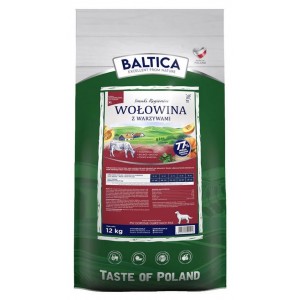 BALTICA Smaki Regionów Wołowina z warzywami XS/S