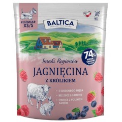 BALTICA SMAKI REGIONÓW Jagnięcina z królikiem XS/S