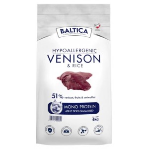 BALTICA NUTRACEUTIC Hypoallergenic Venison and Rice XS/S