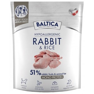 BALTICA NUTRACEUTIC Hypoallergenic Rabbit and Rice M