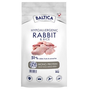 BALTICA NUTRACEUTIC Hypoallergenic Rabbit and Rice M