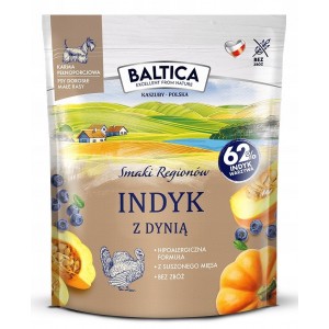 BALTICA SMAKI REGIONÓW Indyk z Dynią XS/S