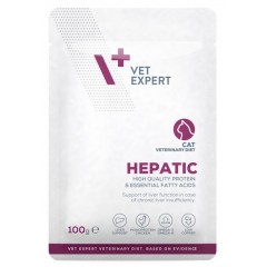 VETEXPERT 4T Vet. Diet Cat Hepatic 100g (SASZETKA)