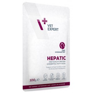 VETEXPERT 4T Vet. Diet Cat Hepatic 100g (SASZETKA)