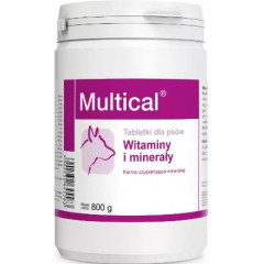 DOLFOS Multical - witaminowo-mineralny suplement diety dla psów - 500g (proszek) PROMO Krótki termin