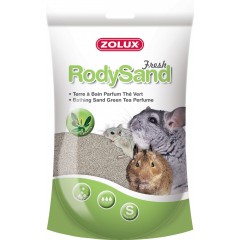 ZOLUX Piasek do kąpieli Rody Sand - zielona herbata 2l