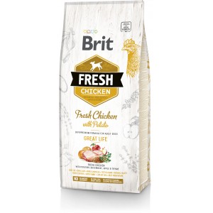 BRIT FRESH Chicken & Potato Adult Great Life