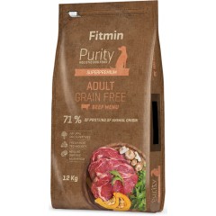 FITMIN Purity Grain Free Adult Beef 12kg PROMO Krótki termin uszkodzenie