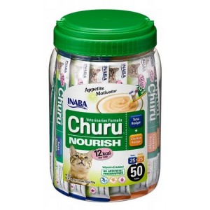 INABA CAT CHURU Nouri tuna/chicken 50x 14g (700g)