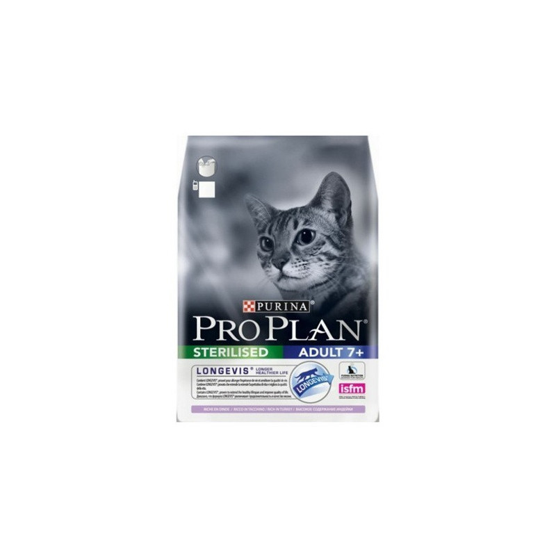 Purina Pro Plan Cat Adult Sterilised 7 Indyk 4163