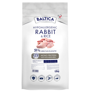 BALTICA NUTRACEUTIC Hypoallergenic Rabbit and Rice M