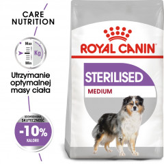 ROYAL CANIN CCN Medium Sterilised 12kg PROMO 2 Uszkodzenie krótki itermin
