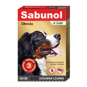 SABUNOL Obroża ozdobna dla psa 50cm